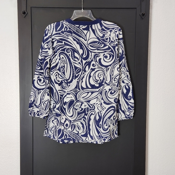 TALBOTS POPOVER TUNIC SIZE SMALL - Picture 3 of 6